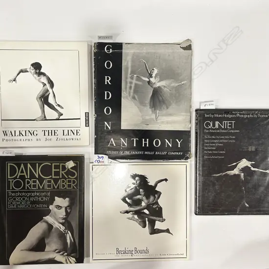 FIVE PUBLICATIONS: DANCE PHOTOGRAPHY